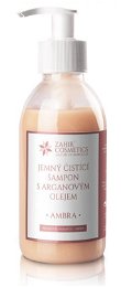 Záhir cosmetics s.r.o. Jemný čistiaci šampón s arganovým olejom AMBRA 200 ml