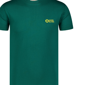 Zelené pánske tričko z organickej bavlny SAILBOARD NBSMT7829_ZAU