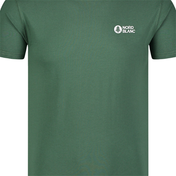 Zelené pánske tričko z organickej bavlny SAILBOARD NBSMT7829_ZSN