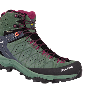 Zelené Topánky Salewa Álp Trainer 2 MID GTX W 61383-5085