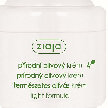 Ziaja Denný krém pre normálnu a suchú pleť ľahké zloženie Natural Olive 200 ml