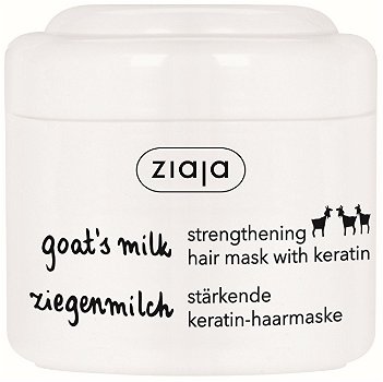 Ziaja Maska na suché a matné vlasy s keratínom Goat`s Milk 200 ml