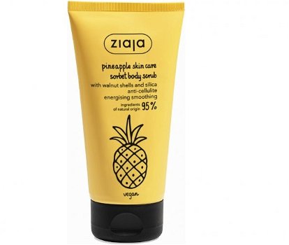 Ziaja Telový peeling Pineapple Skin Care (Sorbet Body Scrub) 160 ml