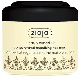 Ziaja Uhladzujúci maska pre suché a poškodené vlasy Argan (Concentrated Smoothing Hair Mask) 200 ml