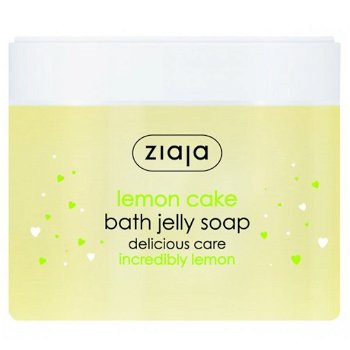 Ziaja Umývacie želé do kúpeľa Lemon Cake (Bath Jelly Soap) 260 ml