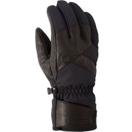 Ziener GETTER AS® AW Lyžiarske rukavice, čierna, veľkosť