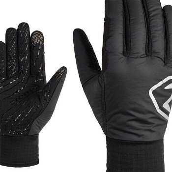Ziener ISIDRO Pánske lyžiarske rukavice, čierna, veľkosť