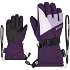 Ziener LANI Detské lyžiarske rukavice, fialová, veľkosť