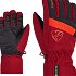 Ziener LEIF GTX JUNIOR Detské lyžiarske rukavice, červená, veľkosť