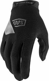 100% Ridecamp Gloves Black/Charcoal L Cyklistické rukavice