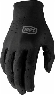 100% Sling Bike Gloves Black XL Cyklistické rukavice