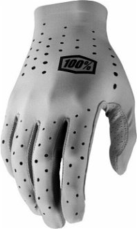 100% Sling Bike Gloves Grey L Cyklistické rukavice
