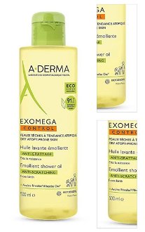 A-DERMA Exomega Control Zvláčňujúci sprchový olej 500 ml 3