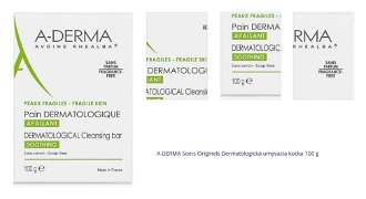 A-DERMA Soins Originels Dermatologická umývacia kocka 100 g 1