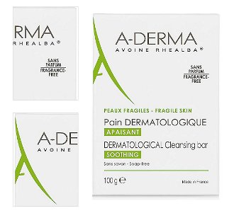 A-DERMA Soins Originels Dermatologická umývacia kocka 100 g 4