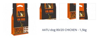 AATU dog 80/20 CHICKEN - 1,5kg 1