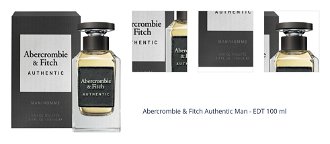 Abercrombie & Fitch Authentic Man - EDT 100 ml 1
