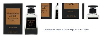 Abercrombie & Fitch Authentic Night Man - EDT 100 ml 1