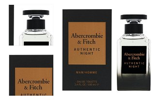 Abercrombie & Fitch Authentic Night Man - EDT 100 ml 4