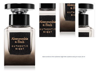 Abercrombie & Fitch Authentic Night Men toaletná voda pre mužov 30 ml 1