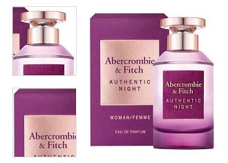 Abercrombie & Fitch Authentic Night Woman - EDP 50 ml 4