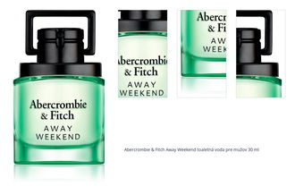 Abercrombie & Fitch Away Weekend Men toaletná voda pre mužov 30 ml 1