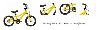 Academy Grade 2 Belt Yellow 14" Detský bicykel 1