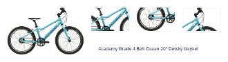 Academy Grade 4 Belt Ocean 20" Detský bicykel 1