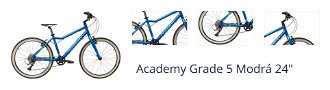 Academy Grade 5 Modrá 24" Detský bicykel 1