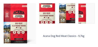 Acana Dog Red Meat Classics - 9,7kg 1