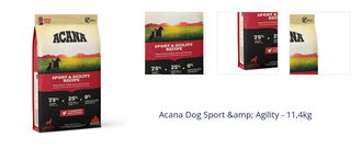 Acana Dog Sport &amp; Agility - 11,4kg 1