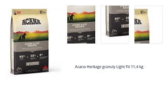 Acana Heritage granuly Light Fit 11,4 kg 1