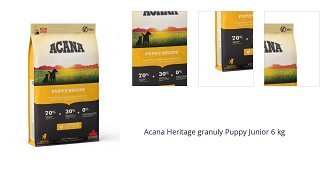 Acana Heritage granuly Puppy Junior 6 kg 1