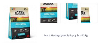 Acana Heritage granuly Puppy Small 2 kg 1