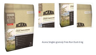 Acana Singles granuly Free-Run Duck 6 kg 1