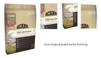 Acana Singles granuly Free-Run Duck 6 kg 1