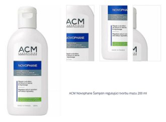 ACM Novophane Šampón regulujúci tvorbu mazu 200 ml 1