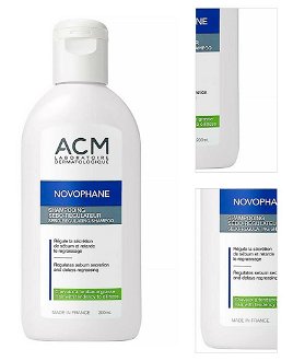 ACM Novophane Šampón regulujúci tvorbu mazu 200 ml 3