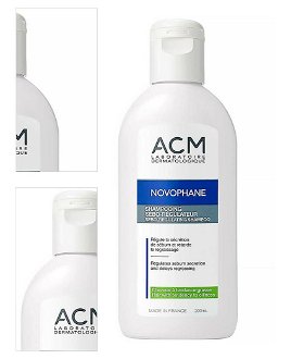 ACM Novophane Šampón regulujúci tvorbu mazu 200 ml 4