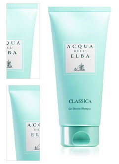 Acqua dell' Elba Classica Men sprchový gél pre mužov 200 ml 4