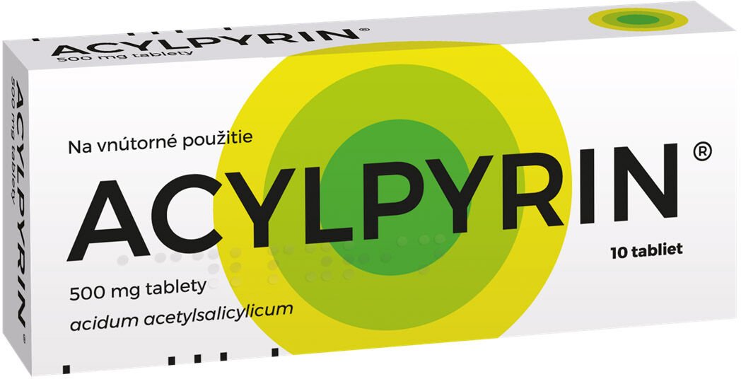 Acylpyrin 500 mg 10 tabliet