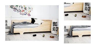 ADEKO Drevená posteľ so zábranami Easy Edge rozměr lůžka: 80 x 170 cm 3