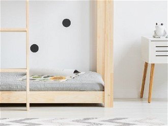 Poschodová posteľ pre dvoch Front rozmer lôžka: 80 x 140 cm 9
