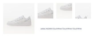 adidas Adi2000 Cloud White/ Cloud White/ Cloud White 1