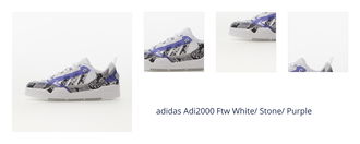 adidas Adi2000 Ftw White/ Stone/ Purple 1