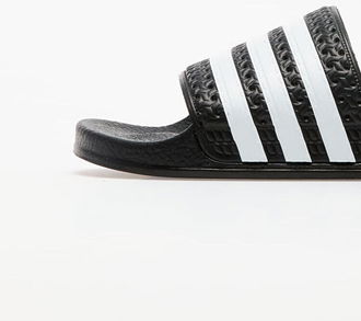 adidas Adilette Black/ White/ Black 8