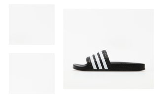 adidas Adilette Black/ White/ Black 4