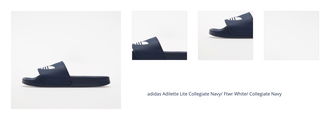 adidas Adilette Lite Collegiate Navy/ Ftwr White/ Collegiate Navy 1