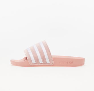 adidas Adilette W Worn Mauve/ Ftw White/ Worn Mauve