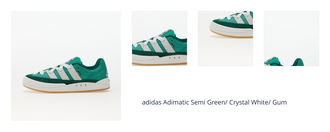 adidas Adimatic Semi Green/ Crystal White/ Gum 1